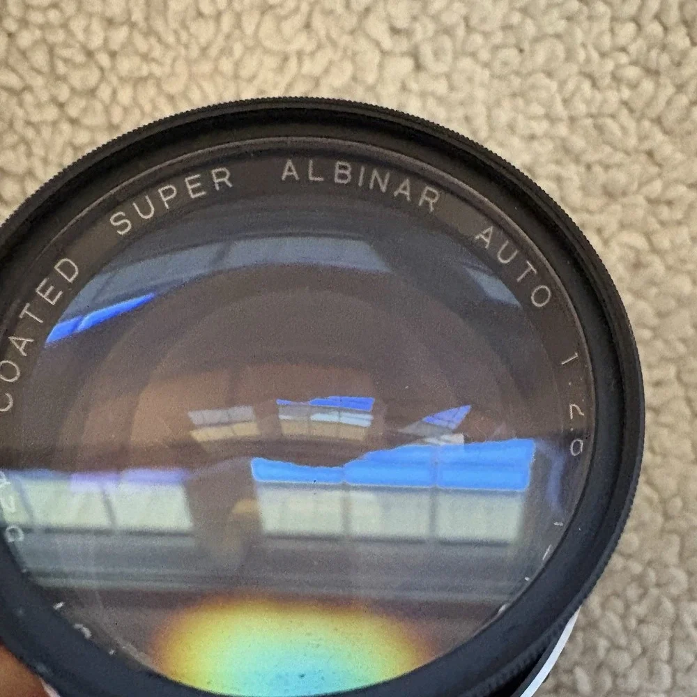VTG Super Albinar 135mm f/2.8 Auto Telephoto- Coated -Lens Canon - Korea w/ Case